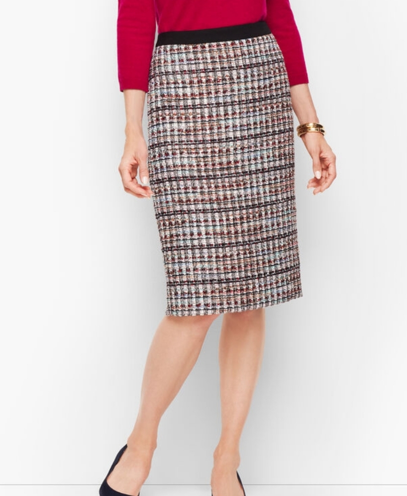 Talbots Tweed Pencil Skirt